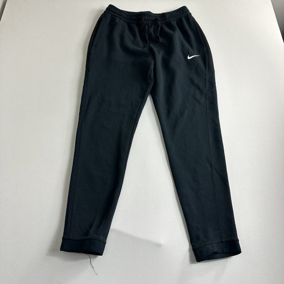 Nike‎ Tech Fleece Jogger Pant Black Active Athletic Tapered Men Size Large Gym - Picture 1 of 9